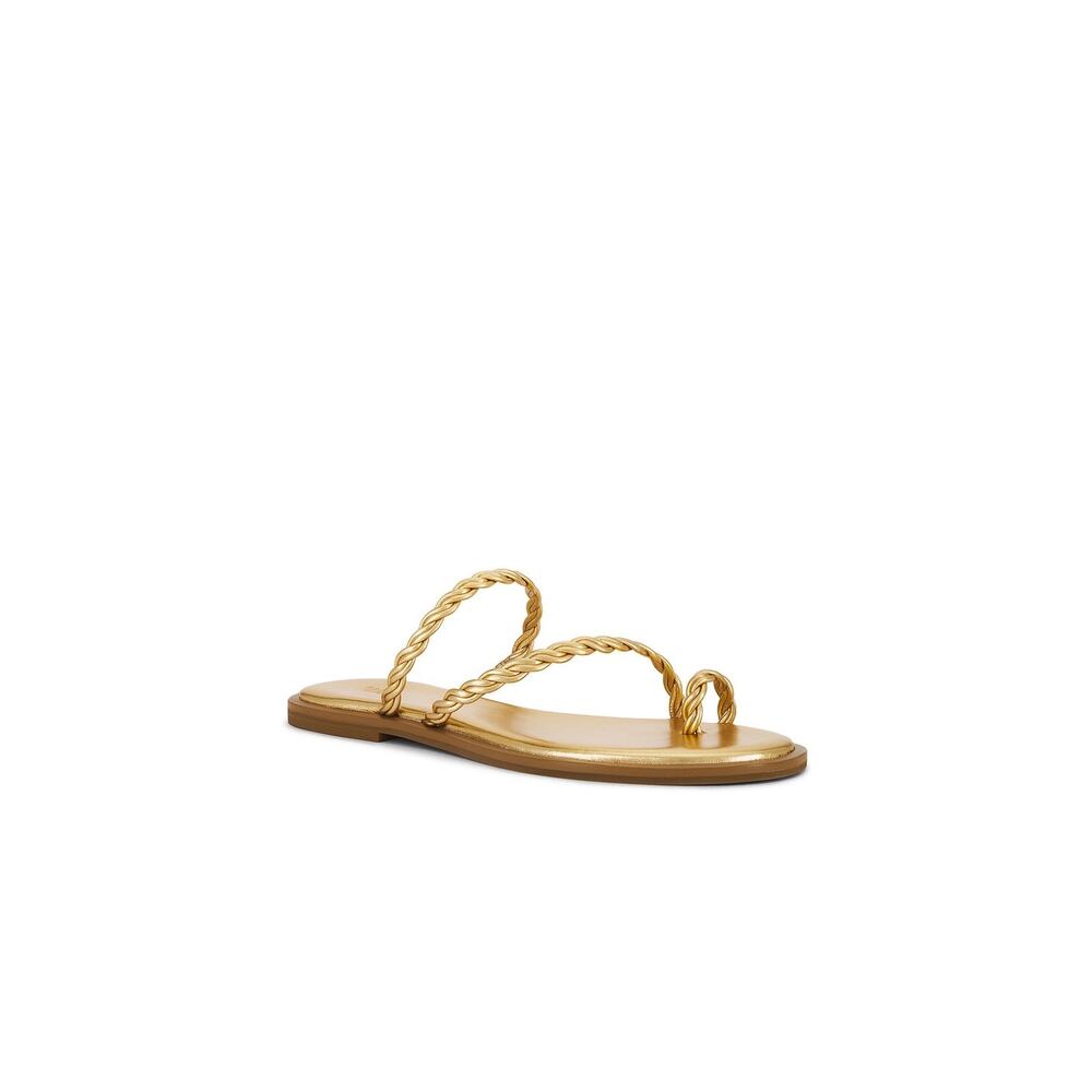 PAIGE Allegra Sandal in Gold 7